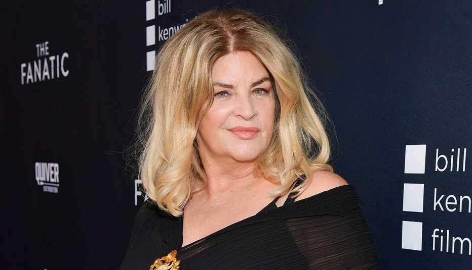 Actress Kirstie Alley at the premiere of The Fanatic at the Egyptian Theatre in Hollywood, California