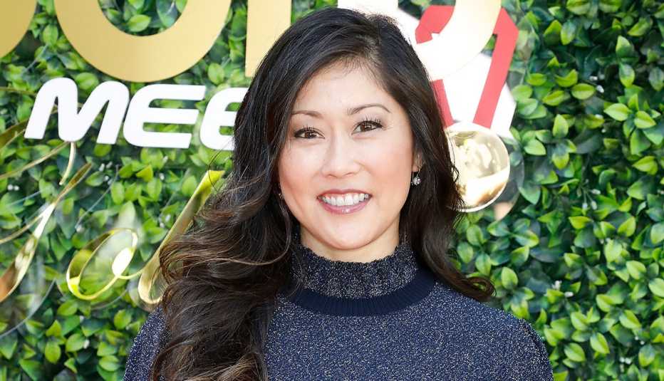 Kristi Yamaguchi attends the 7th Annual Gold Meets Golden at Virginia Robinson Gardens and Estate in Los Angeles