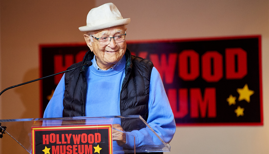 norman lear speaking at the hollywood museum