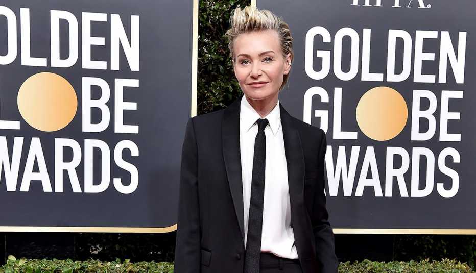 Portia de Rossi on the red carpet at the the 77th Annual Golden Globe Awards