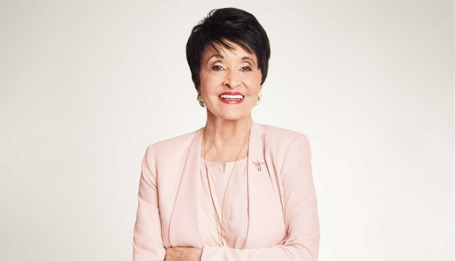 Chita Rivera photographed for AARP in 2023
