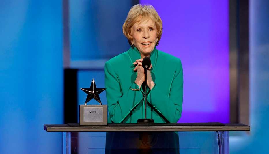 Carol Burnett at the 48th Annual AFI Life Achievement Award Honoring Julie Andrews at Dolby Theatre