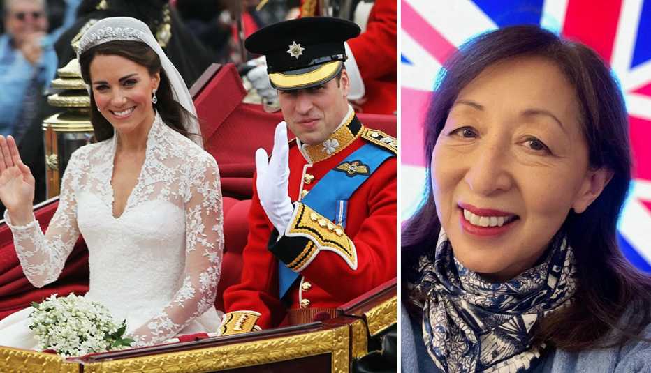 left the duke and duchess of cambridge after their marriage right royal family fan helen yuu gates