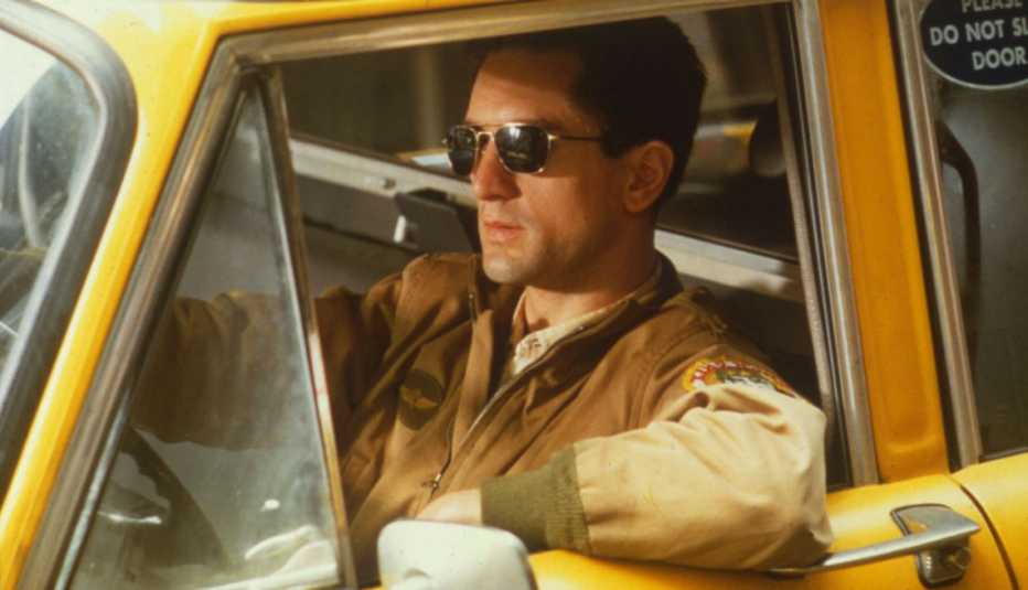 robert de niro as travis bickle in martin scorseses nineteen seventy six film taxi driver