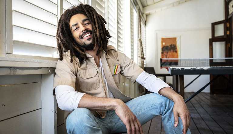 Kingsley Ben-Adir stars in the film "Bob Marley: One Love."