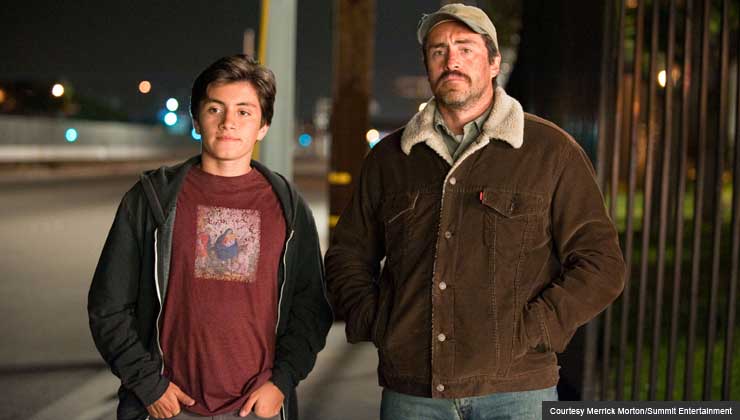 Jose Julian and Demian Bichir play father and son in A Better Life