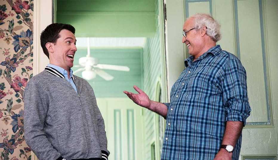 Ed Helms and Chevy Chase in VACATION, Movie Review