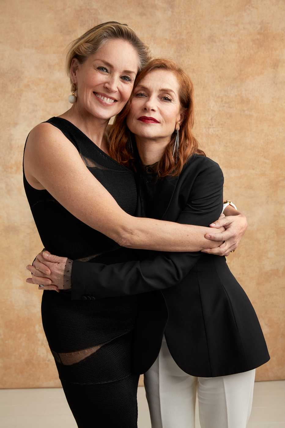 Sharon Stone and Isabelle Huppert at the 16th Annual AARP The Magazine's Movies for Grownups Awards
