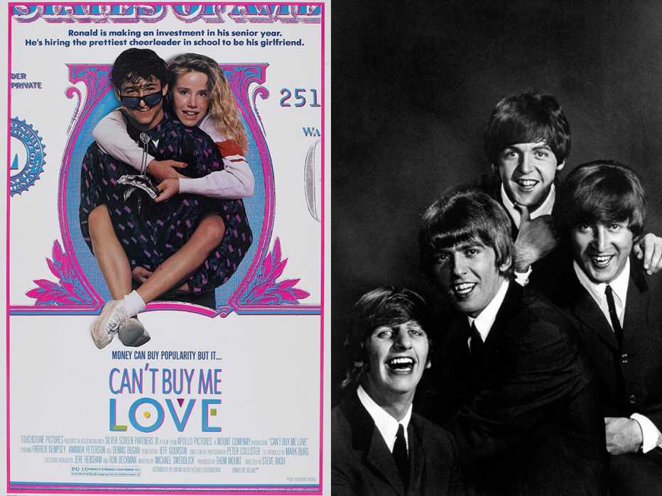 Can't Buy Me Love poster, The Beatles