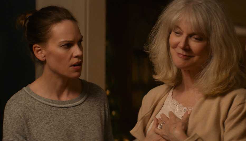 Hilary Swank and Blyth Danner in "What They Had"