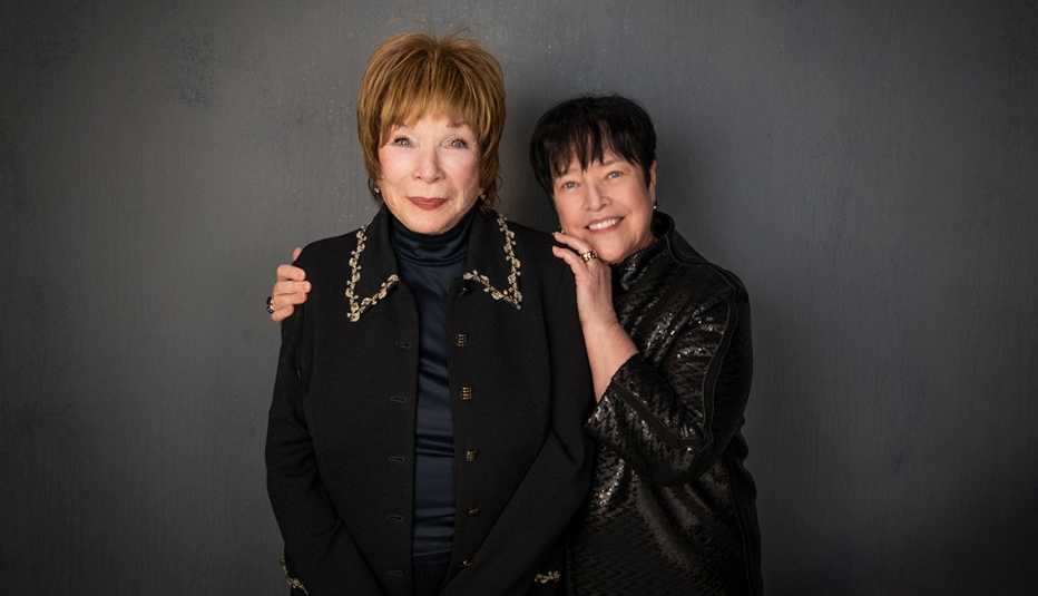 Kathy Bates and Shirley MacLaine