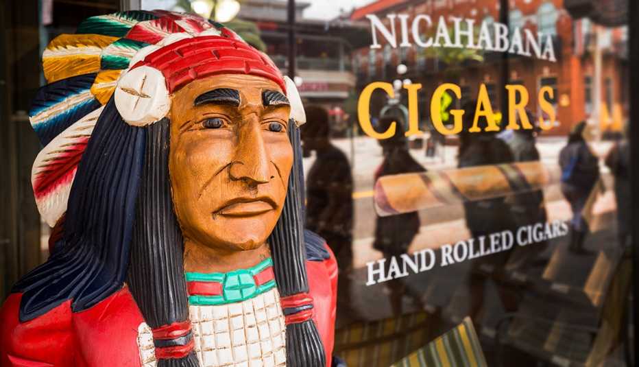 Cigar store indian 
