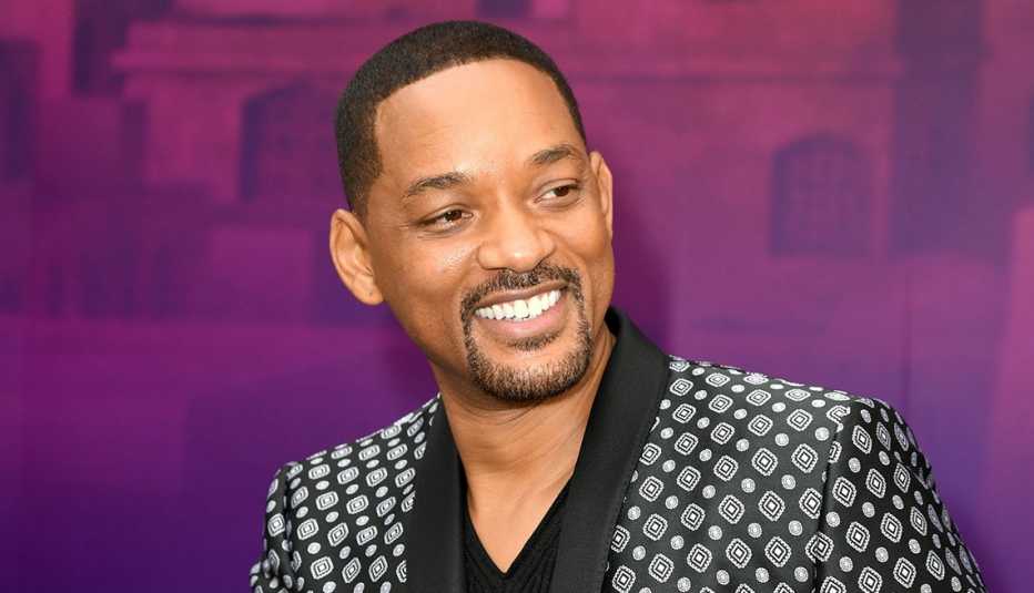Will Smith arrives at the film premiere of Aladdin