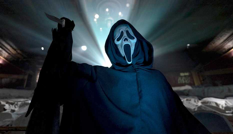 ghostface in paramount pictures and spyglass media group's scream six