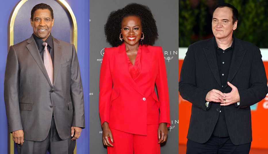 Denzel Washington, Viola Davis and ​Quentin Tarantino