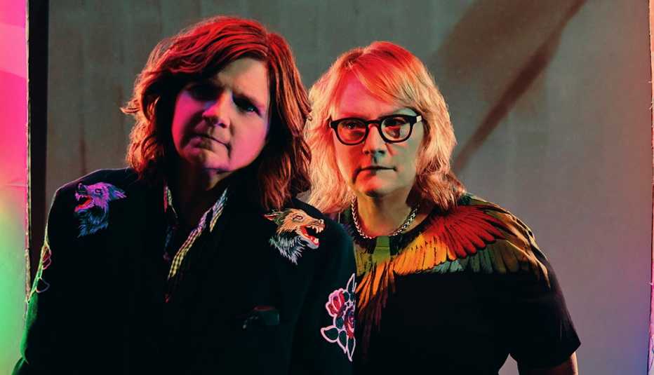 Amy Ray and Emily Saliers of The Indigo Girls in the documentary It's Only Life After All