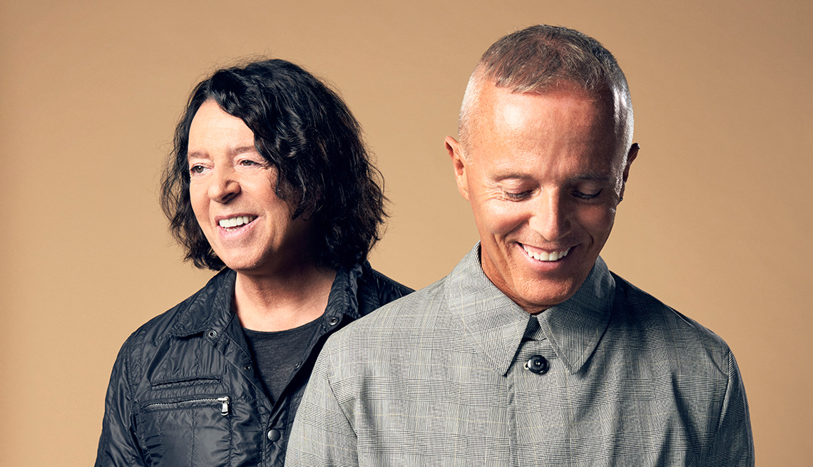 Roland Orzabal and Curt Smith of 'Tears for Fears'