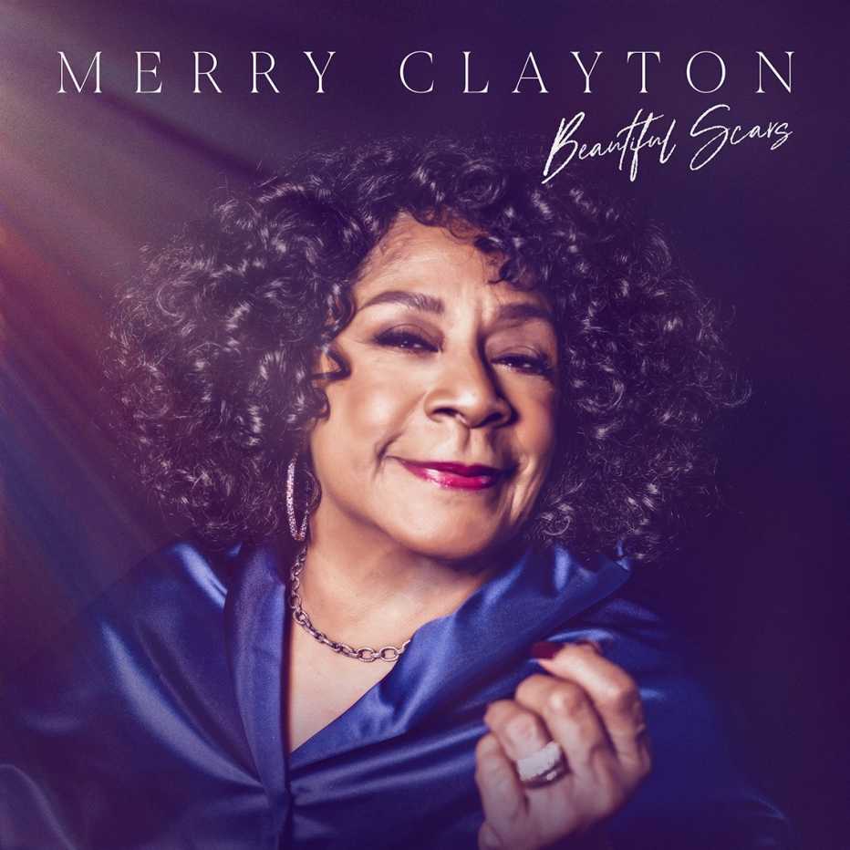 The cover art for Merry Clayton's album Beautiful Scars