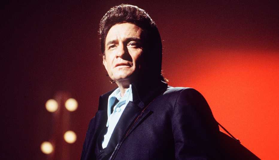Johnny Cash appearing on The Johnny Cash Show