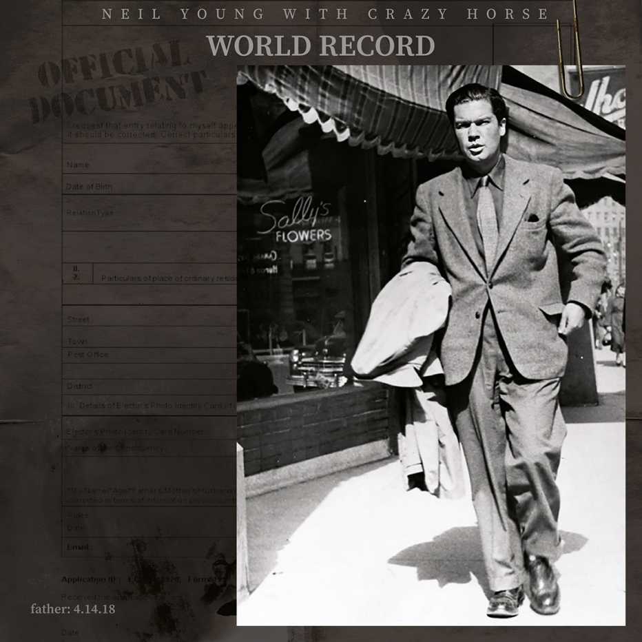Neil Young with Crazy Horse's World Record album cover