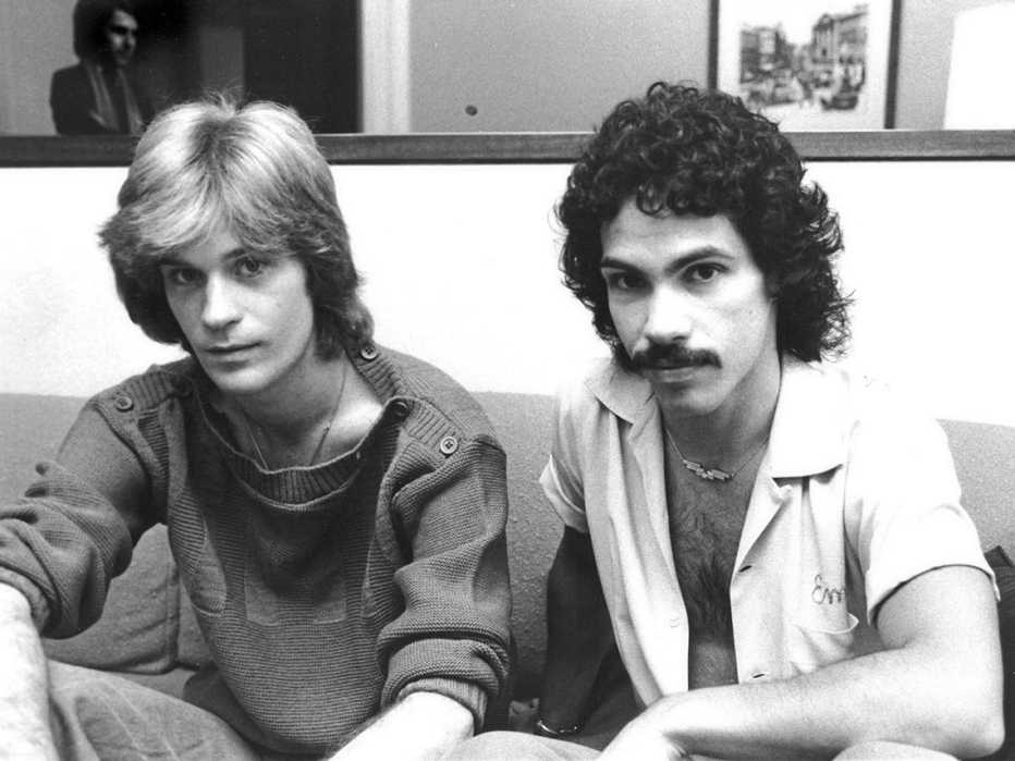 Daryl Hall and John Oates in 1975