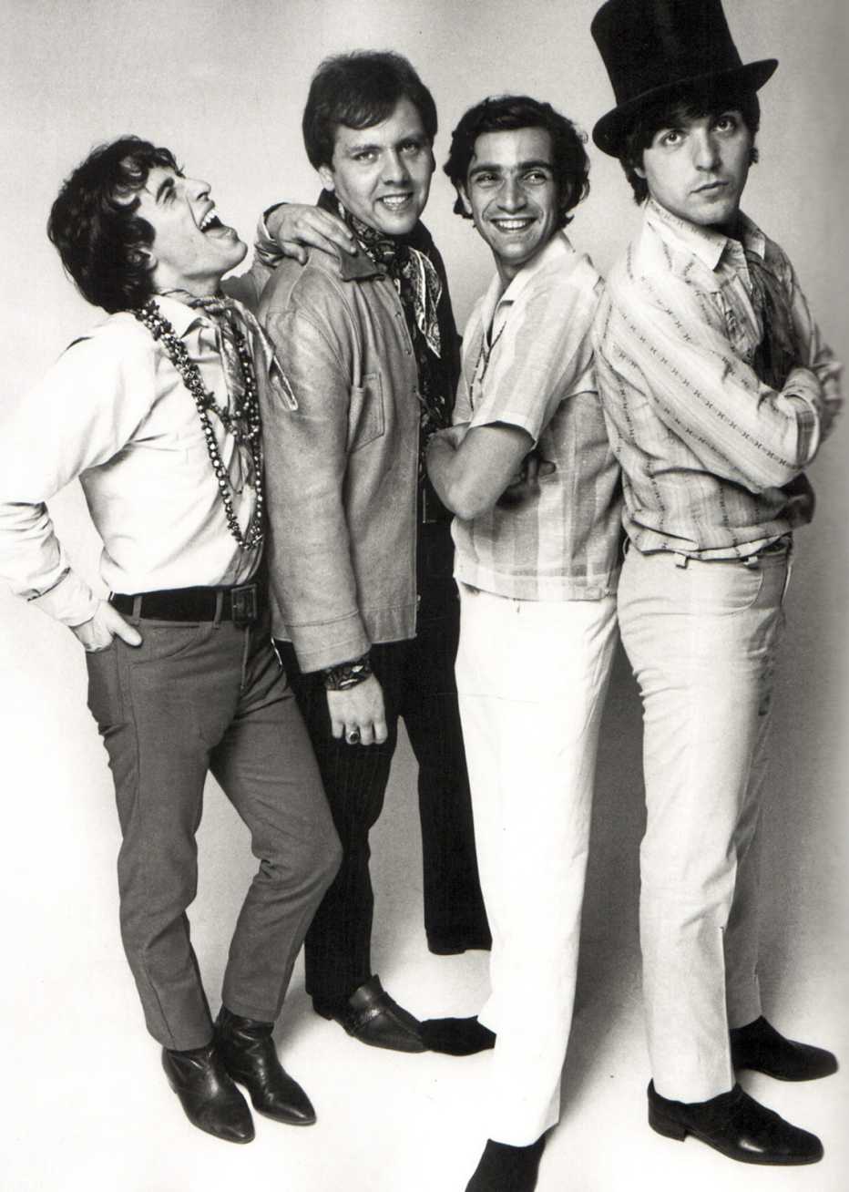 The Young Rascals (later known as the Rascals) posed circa 1965