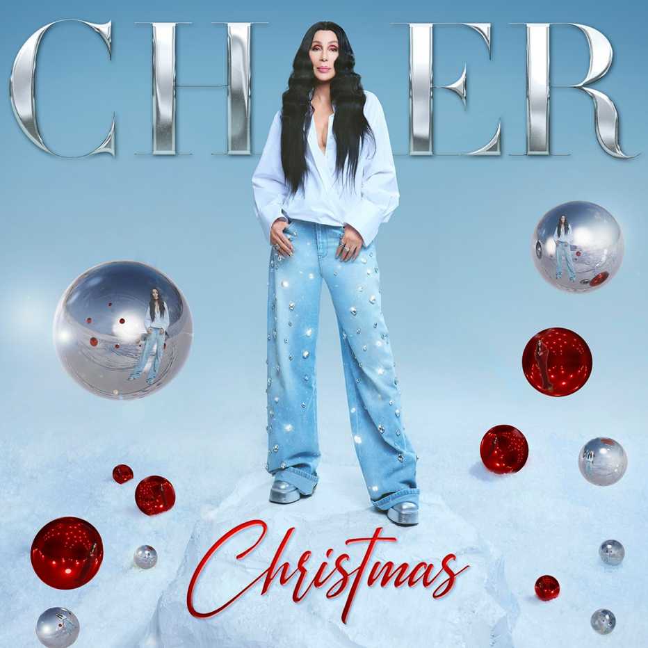 The album cover art for "Christmas" by Cher