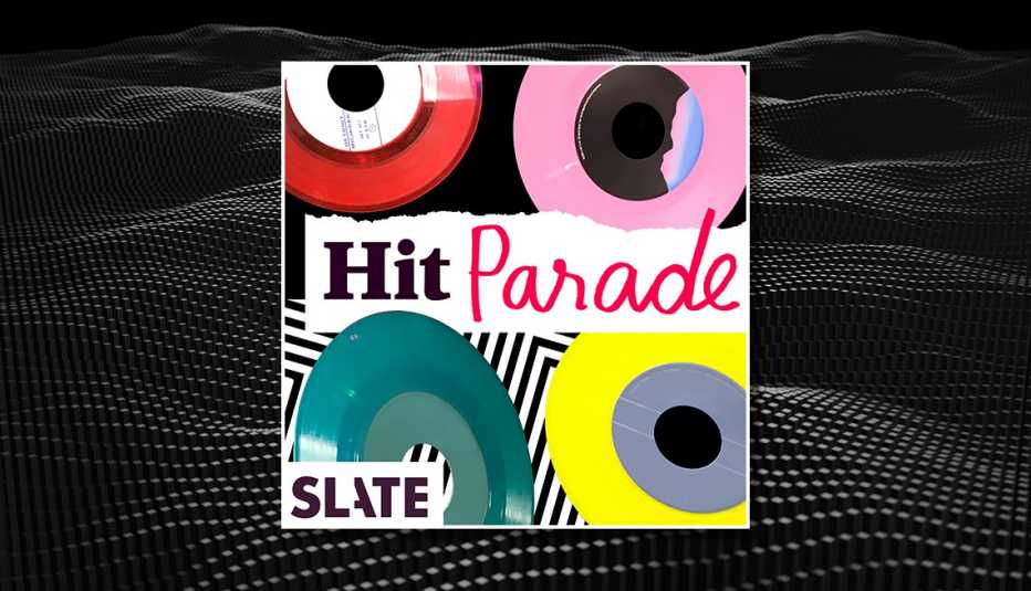 the podcast cover for hit parade by slate