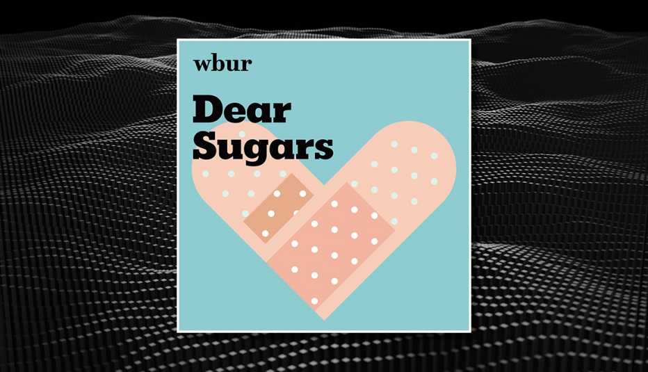 the podcast cover for dear sugars