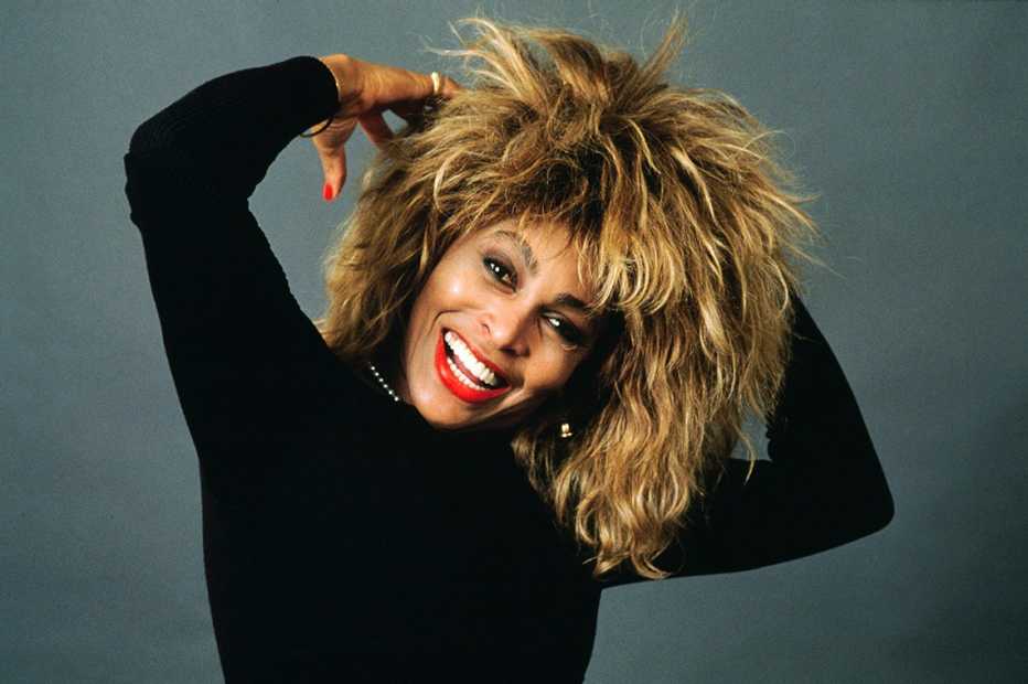 Tina Turner poses for a portrait in 1985