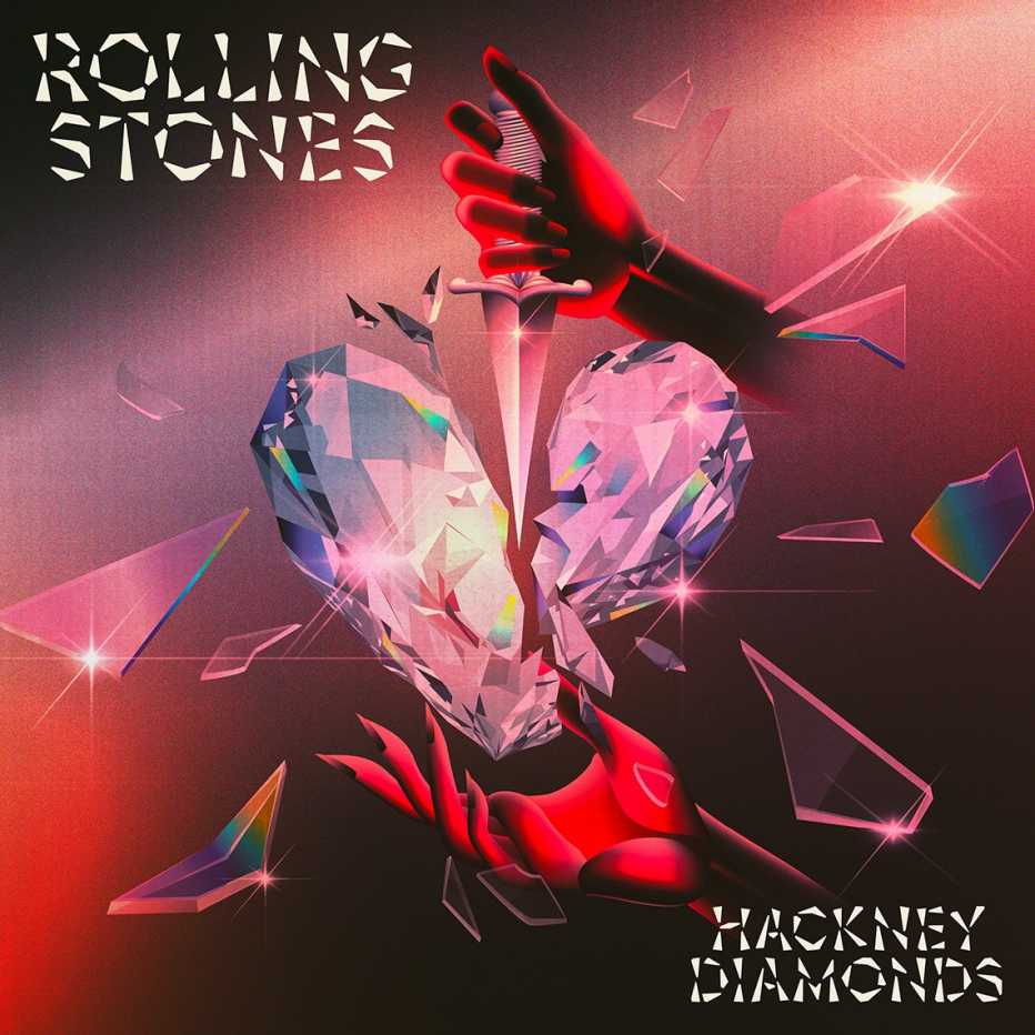 the album cover art for the rolling stones hackney diamonds