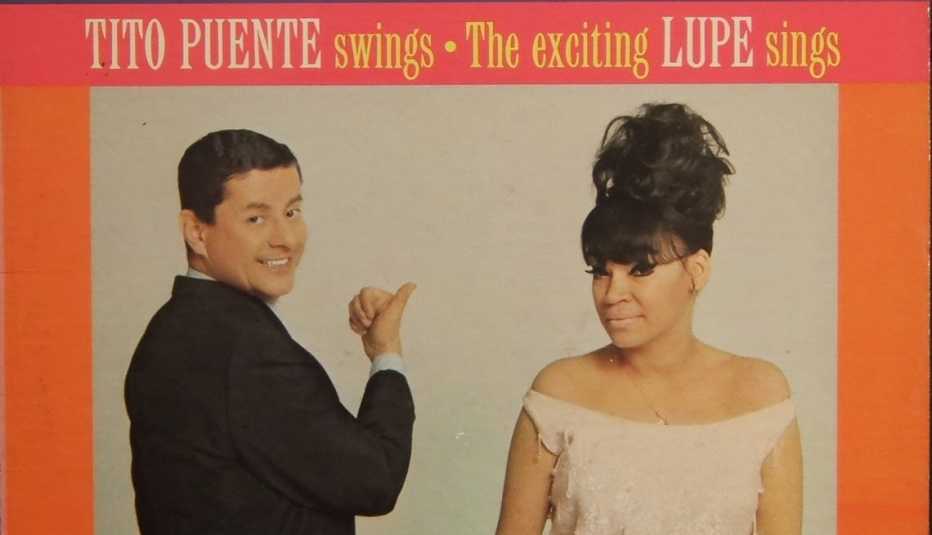 The album cover for Tito Swings, La Lupe Sings