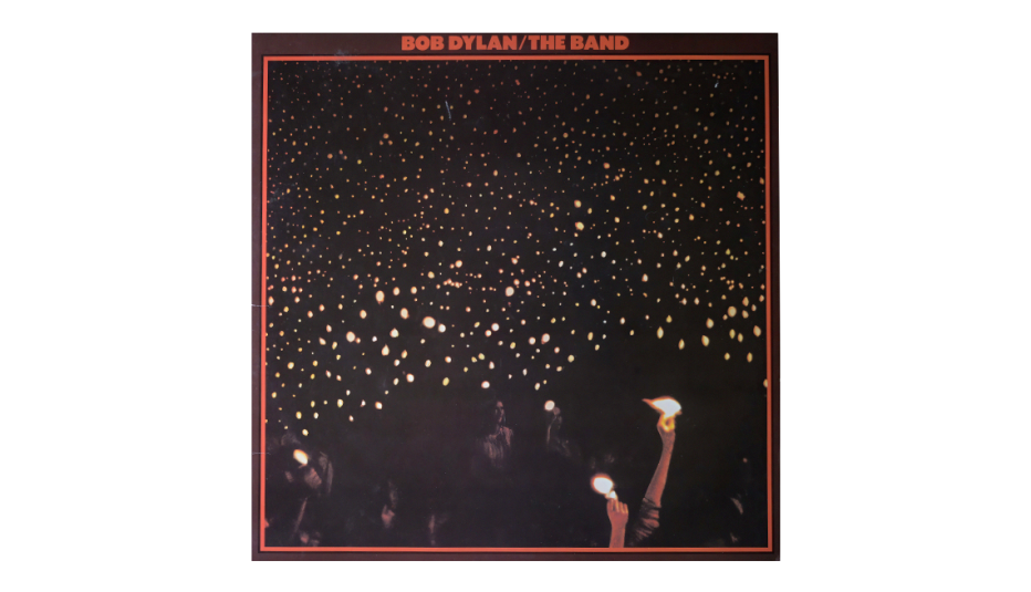 The album cover of "Before the Flood" by Bob Dylan and The Band