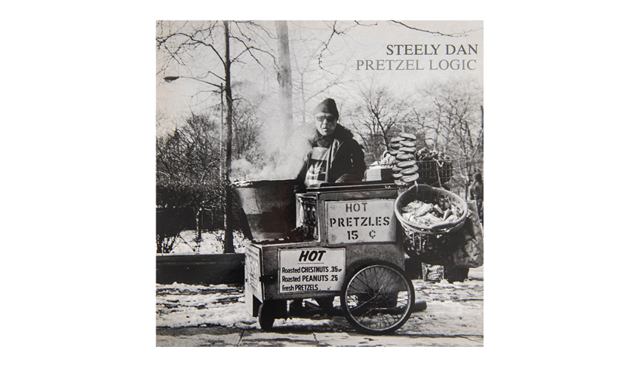 The album cover of "Pretzel Logic" by Steely Dan