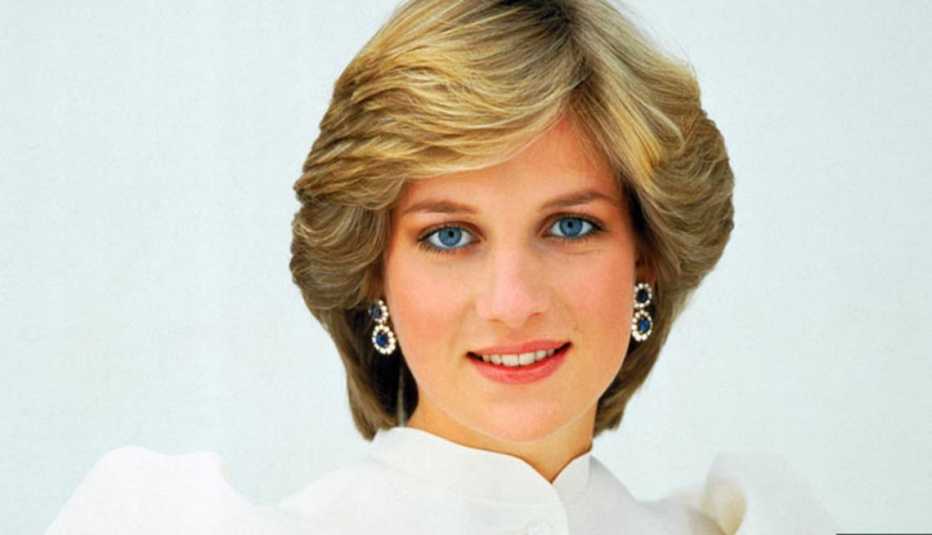 Princes Diana, white dress 