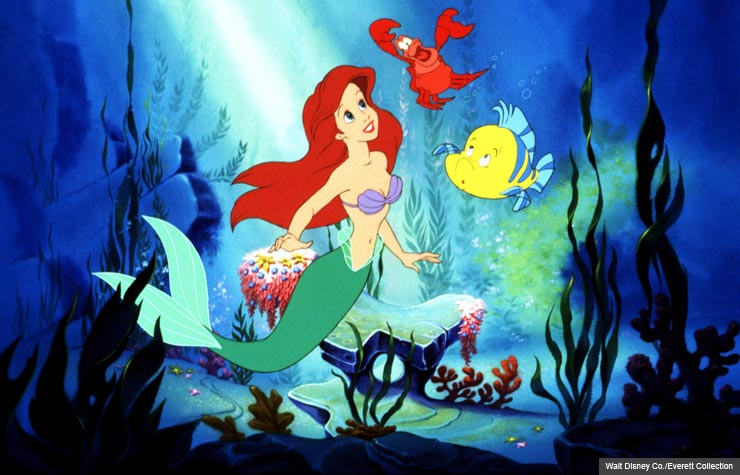 Ariel, voiced by actress Jodi Benson, in The Little Mermaid (Walt Disney Co./Everett Collection)