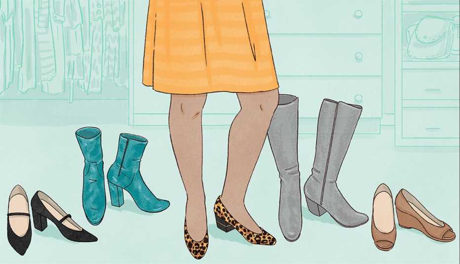 Pairing the right shoe with the right hemline can help you look and feel your best