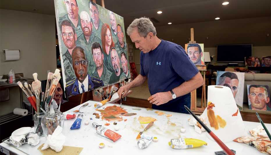 George W. Bush--Portraits of Courage