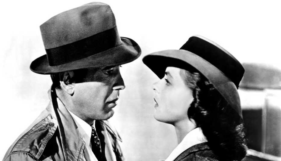 Humphrey Bogart and Ingrid Bergman from ‘Casablanca’