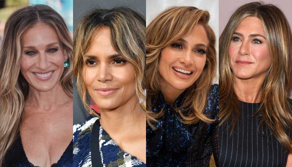 Sarah Jessica Parker, Halle Berry, Jennifer Lopez, Jennifer Aniston 