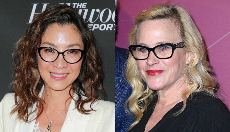 Actresses Michelle Yeoh and Patricia Arquette