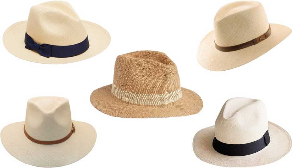 Gap Panama Hat; Tommy Bahama Men's Remy; J. Crew Panama Hat; Bigalli Grade 3 Australian Outback Panama Hat; Cuyana Panama Hat