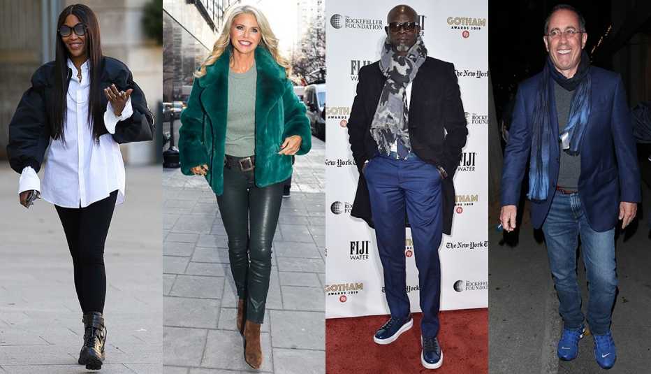 Naomi Campbell, Christie Brinkley, Djimon Hounsou and Jerry Sein