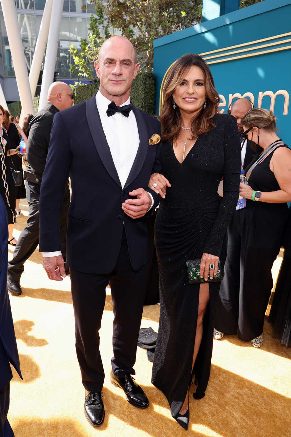 Christopher Meloni and Mariska Hargitay at the 74th Annual Primetime Emmy Awards