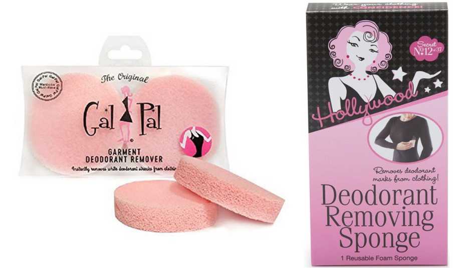 Gal Pal Deodorant Remover Sponge; Hollywood Fashion Secrets Deodorant Removing Sponge