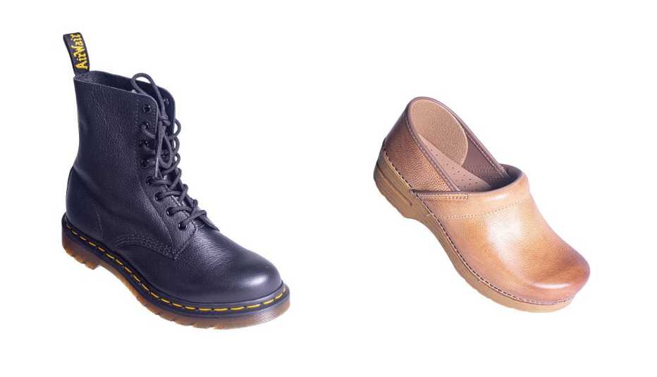 1460 Pascal Virginia Leather Boots; Dansko Professional