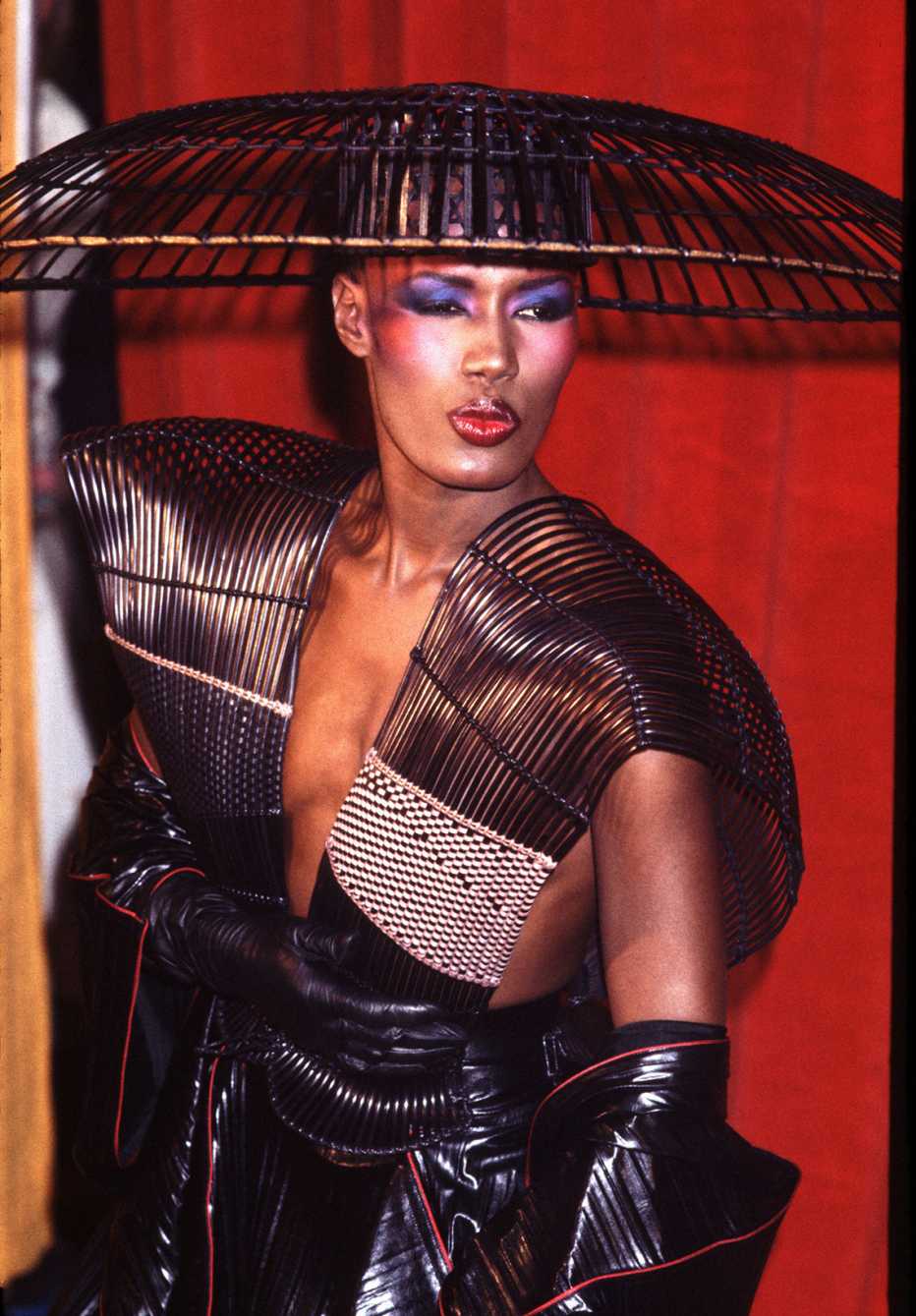 Grace Jones at the 25th Annual Grammy Awards