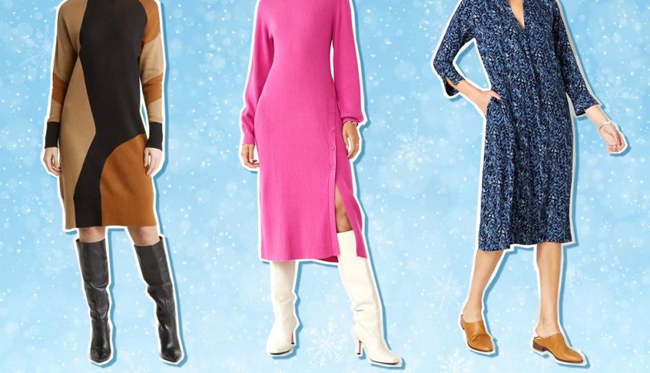 How to Wear a Dress in the Winter and Early Spring