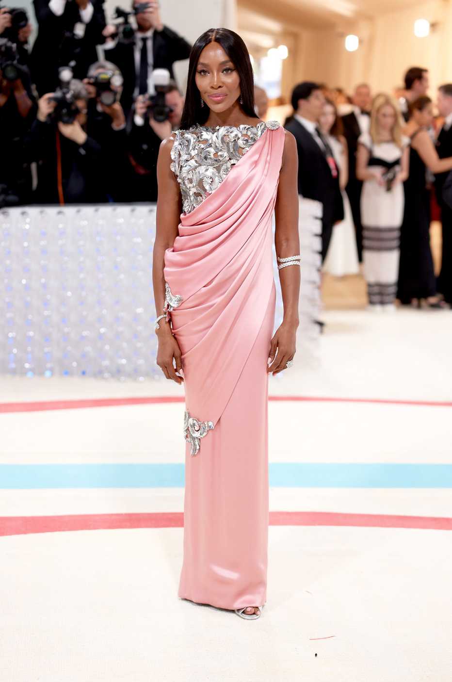 Naomi Campbell attends The 2023 Met Gala at The Metropolitan Museum of Art in New York City