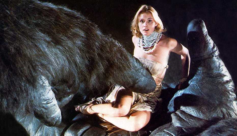 Jessica Lange in 'King Kong', 1976.